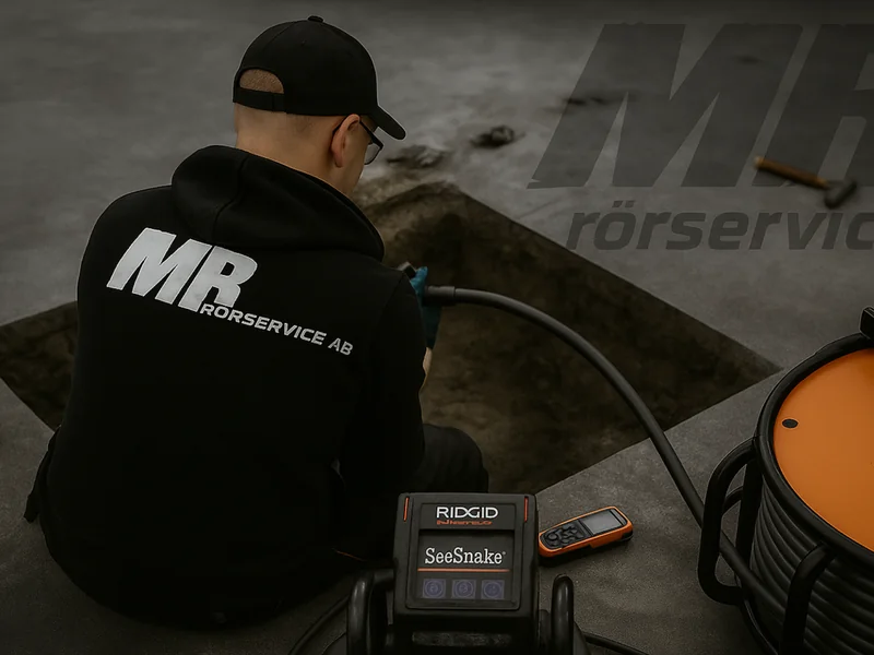 Mr rörservice på stambyte stambyte