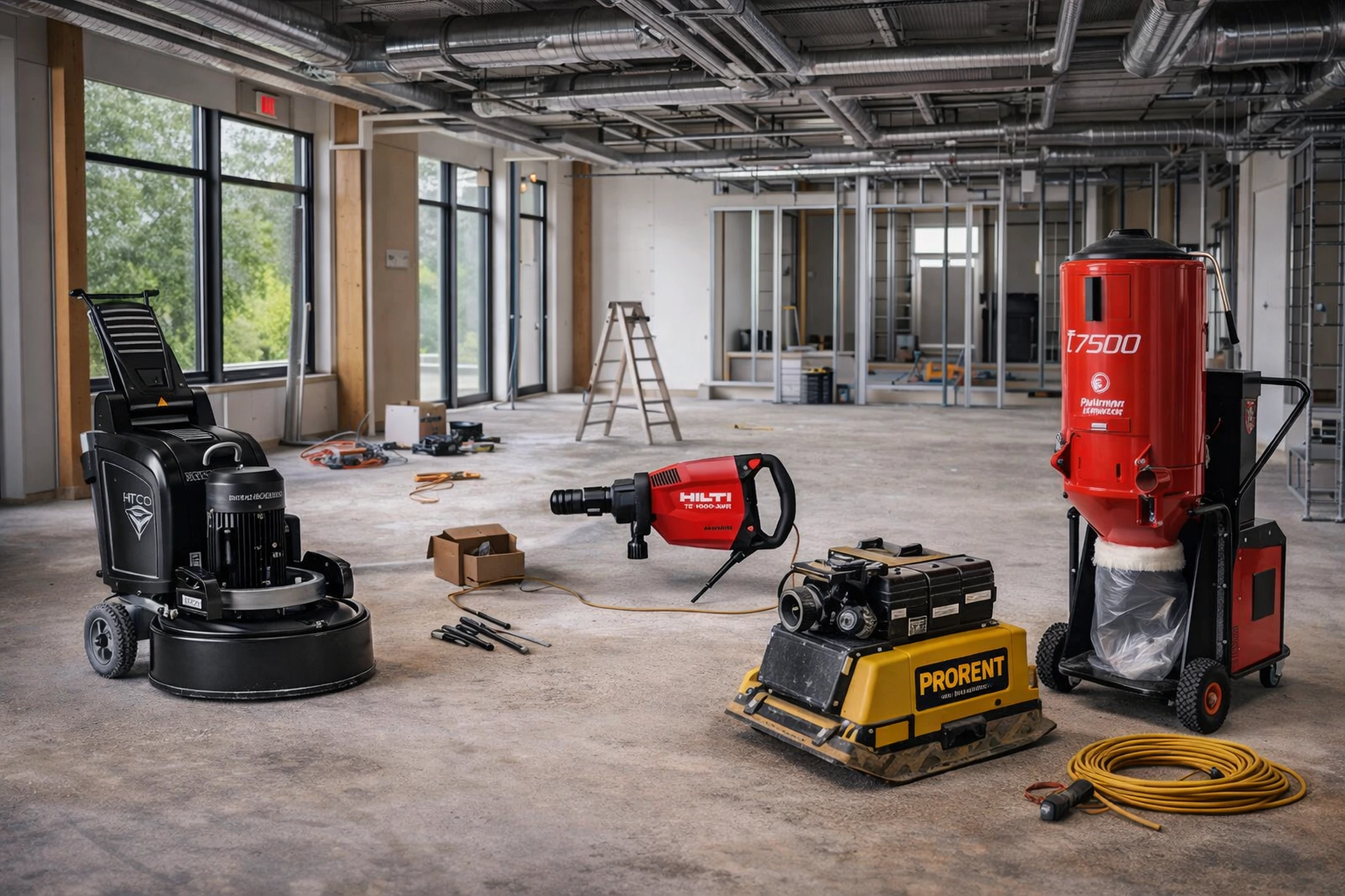 Byggföretag Stockholm kontor uppbyggnad maskiner